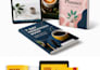 design professional lead magnet, ebook and workbook